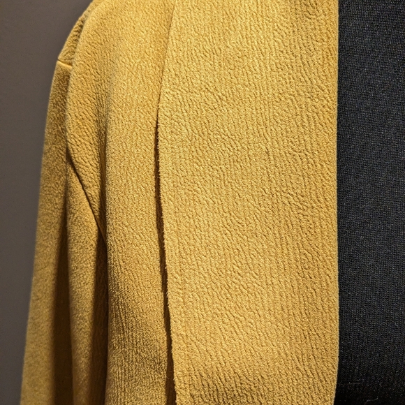Mustard colored coat - Picture 3 of 3